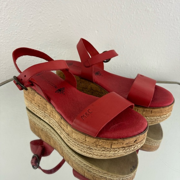 Anthropologie Shoes - !SOLD! ANTHROPOLOGIE Musse & Cloud Leather Summer Espadrille Platform Sandals